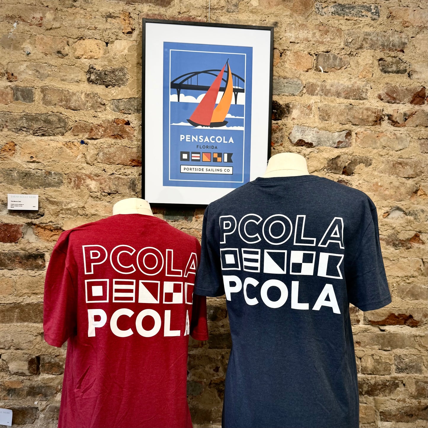 PCOLA Deepwater Blue T-shirt