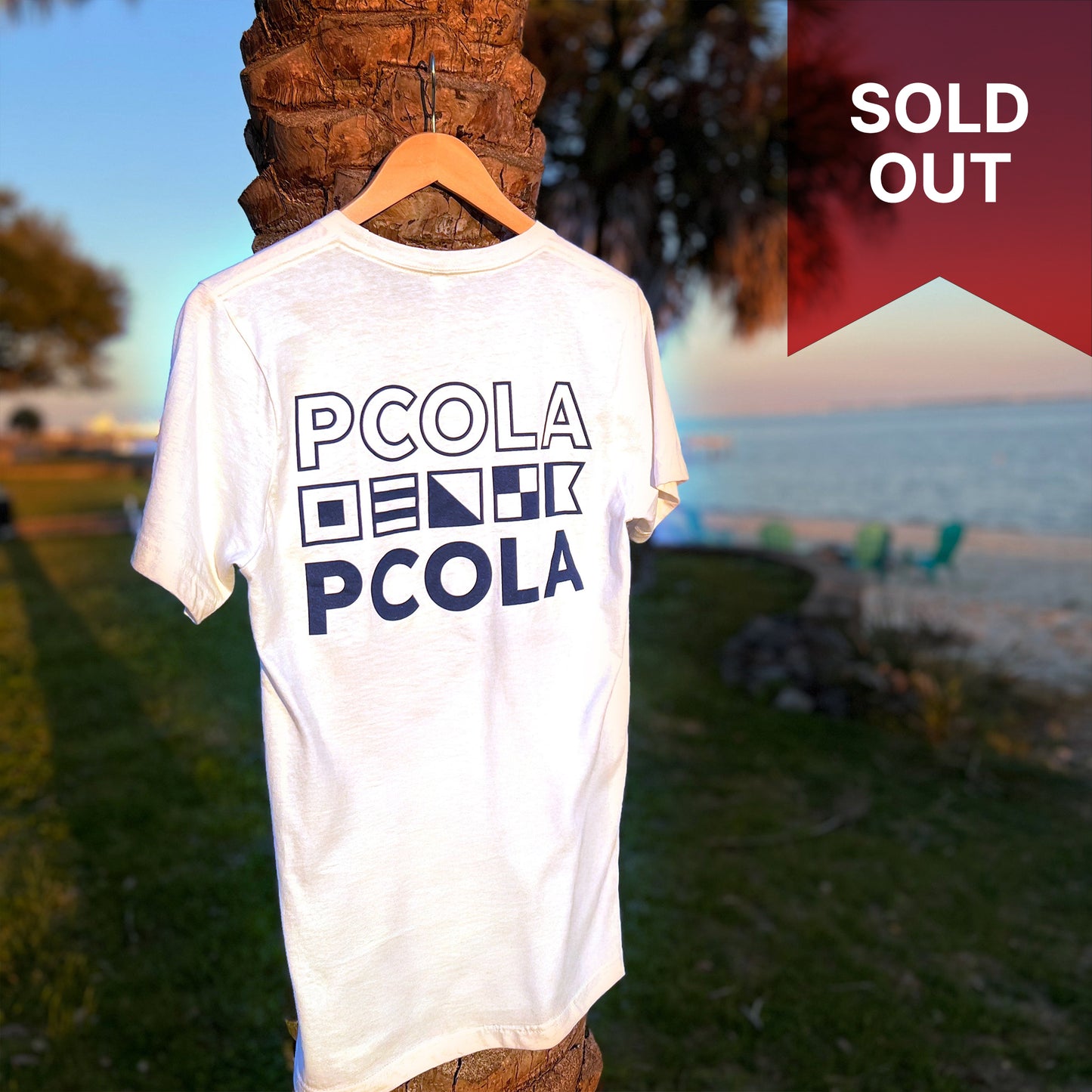 PCOLA White T-shirt